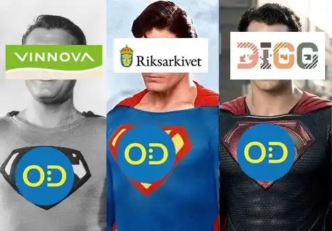 Captain Öppna data has had many faces over the years…