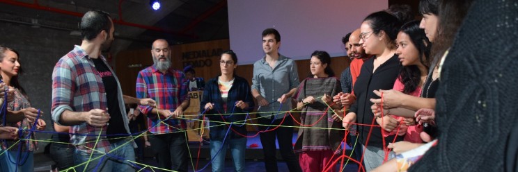 At the Collective Intelligence for Democracy program at Medialab Prado in Madrid 2018